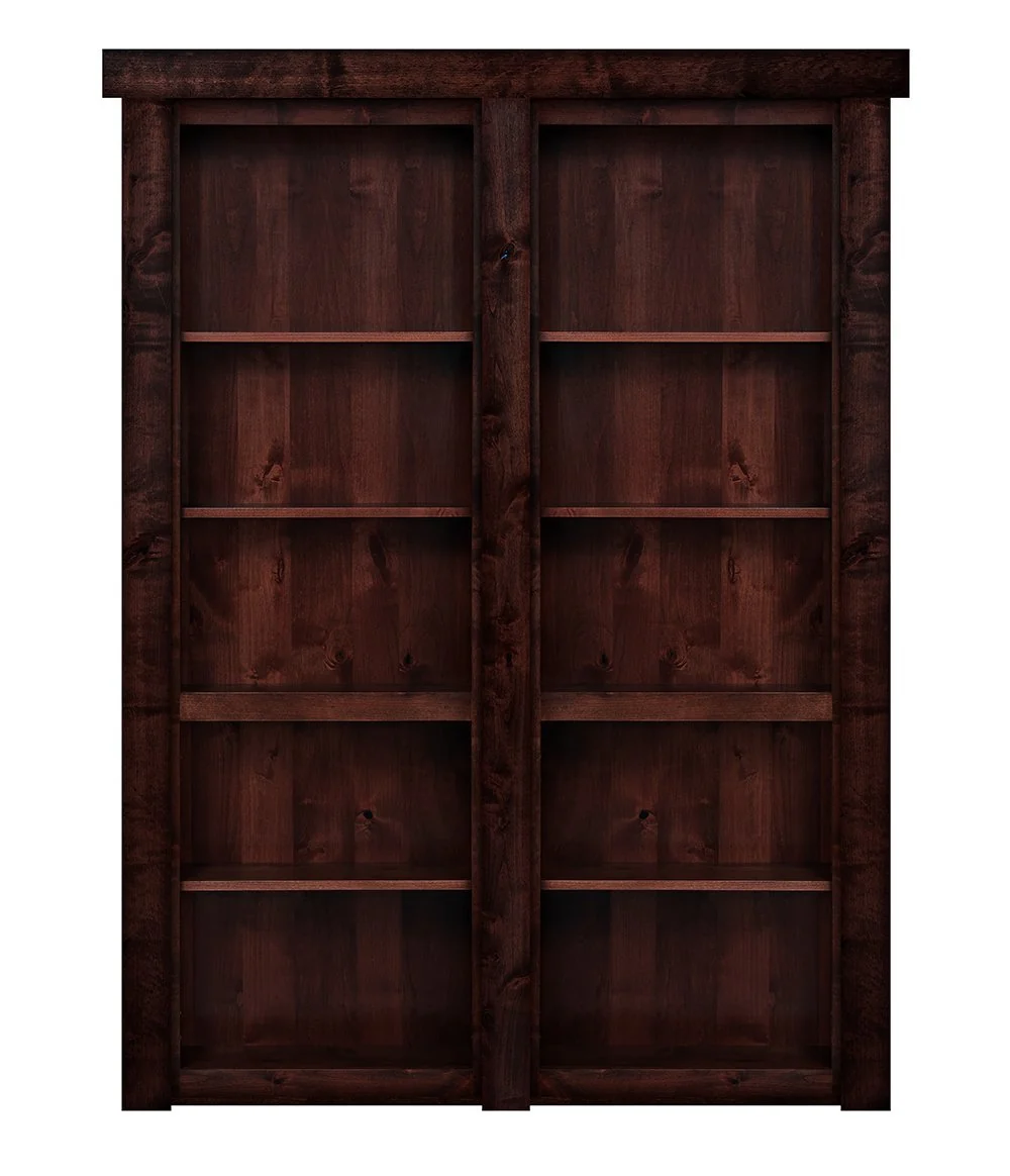 Hidden Knotty Alder French Door - Image 10