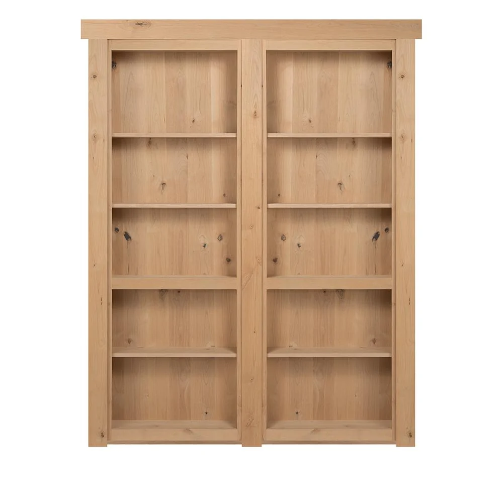Hidden Knotty Alder French Door - Image 2