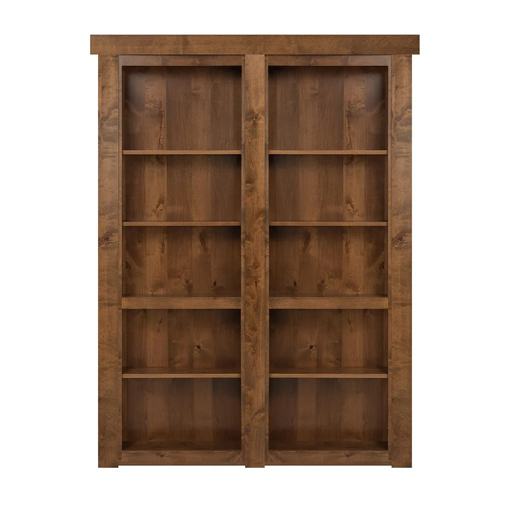 Hidden Knotty Alder French Door - Image 8
