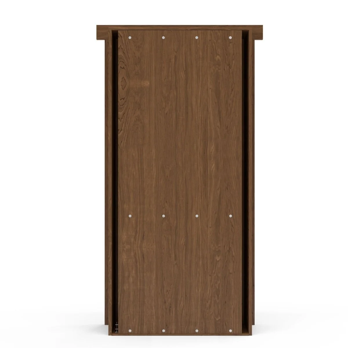 Hidden Flush Mount Maple Wine Rack Door - Image 10