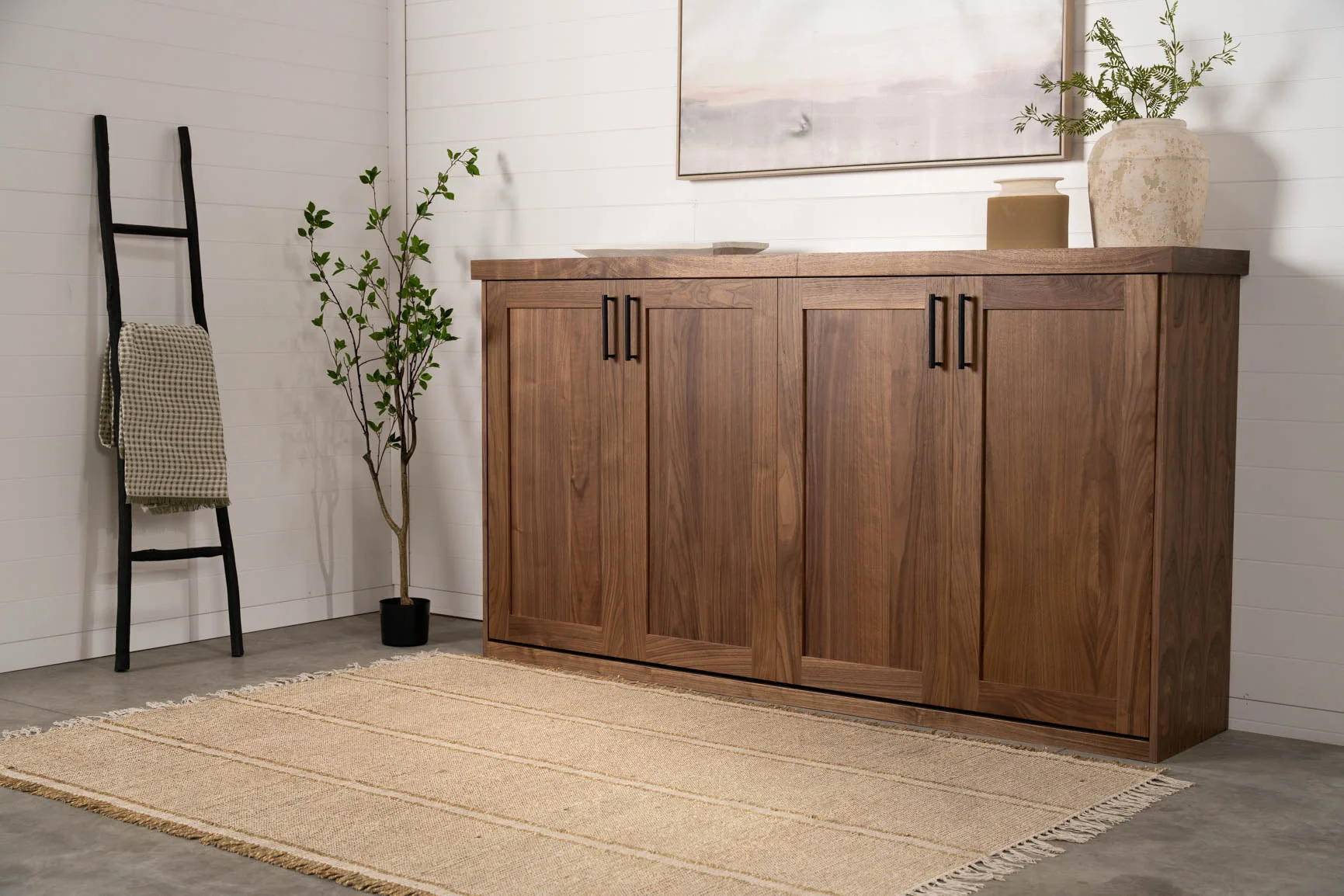 Twin XL Horizontal Murphy Bed (Unassembled) - Image 7