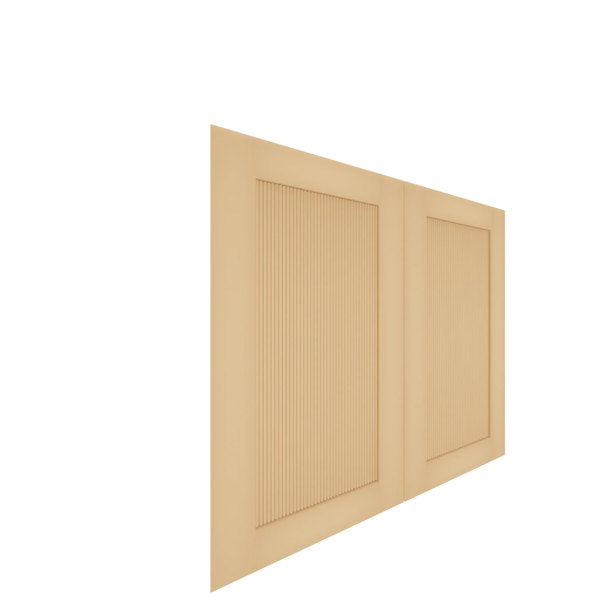 Lower Inset Shaker Cabinet Door (Single Door) (Paint Grade) - Image 6