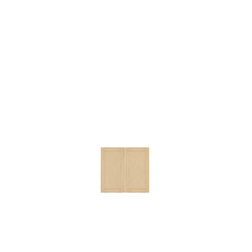 Lower Raised Panel Cabinet Door (White Oak) (Single Door) - Image 3