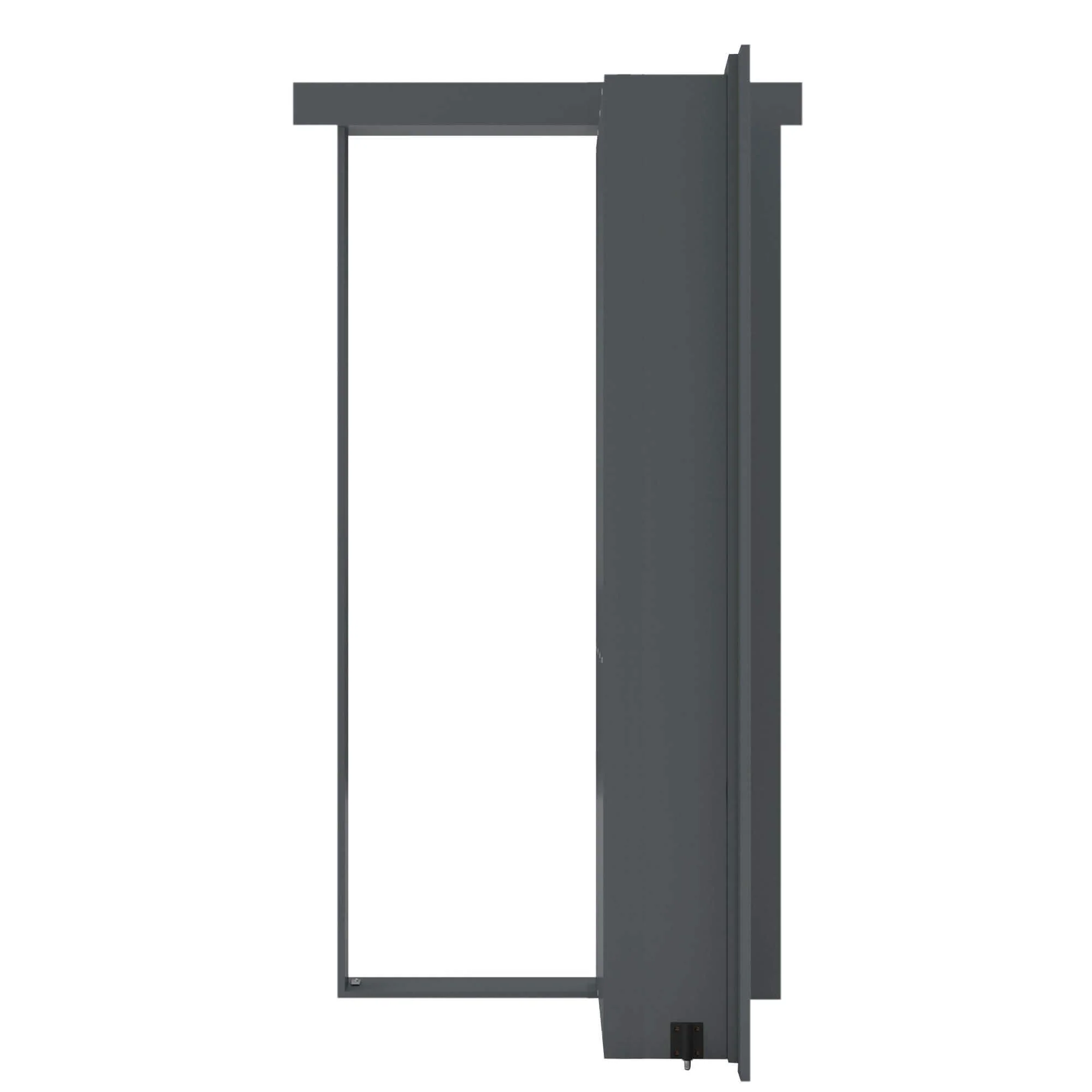 Mirror Gun Cabinet Door - Image 5