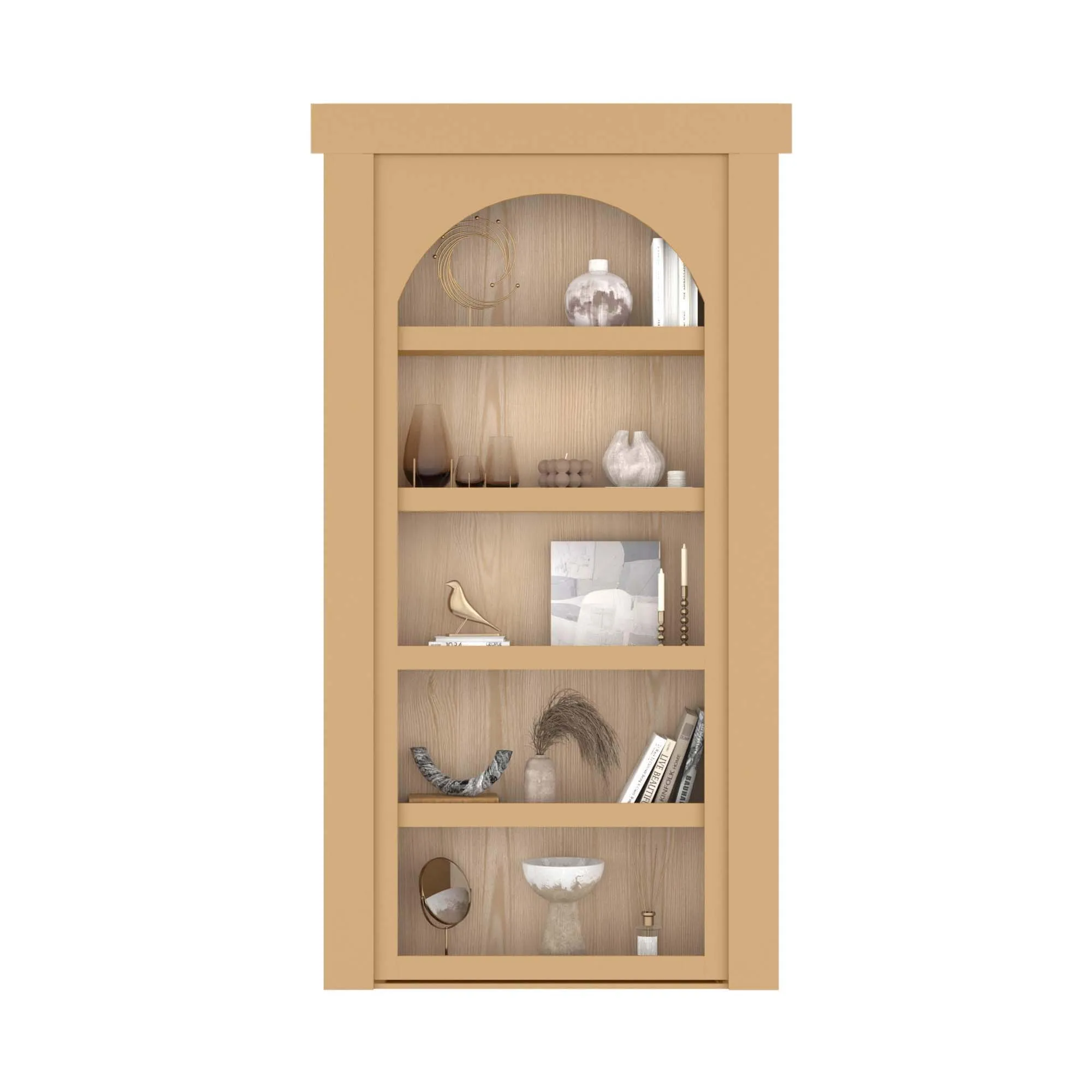 Archway Bookcase Door - Image 3
