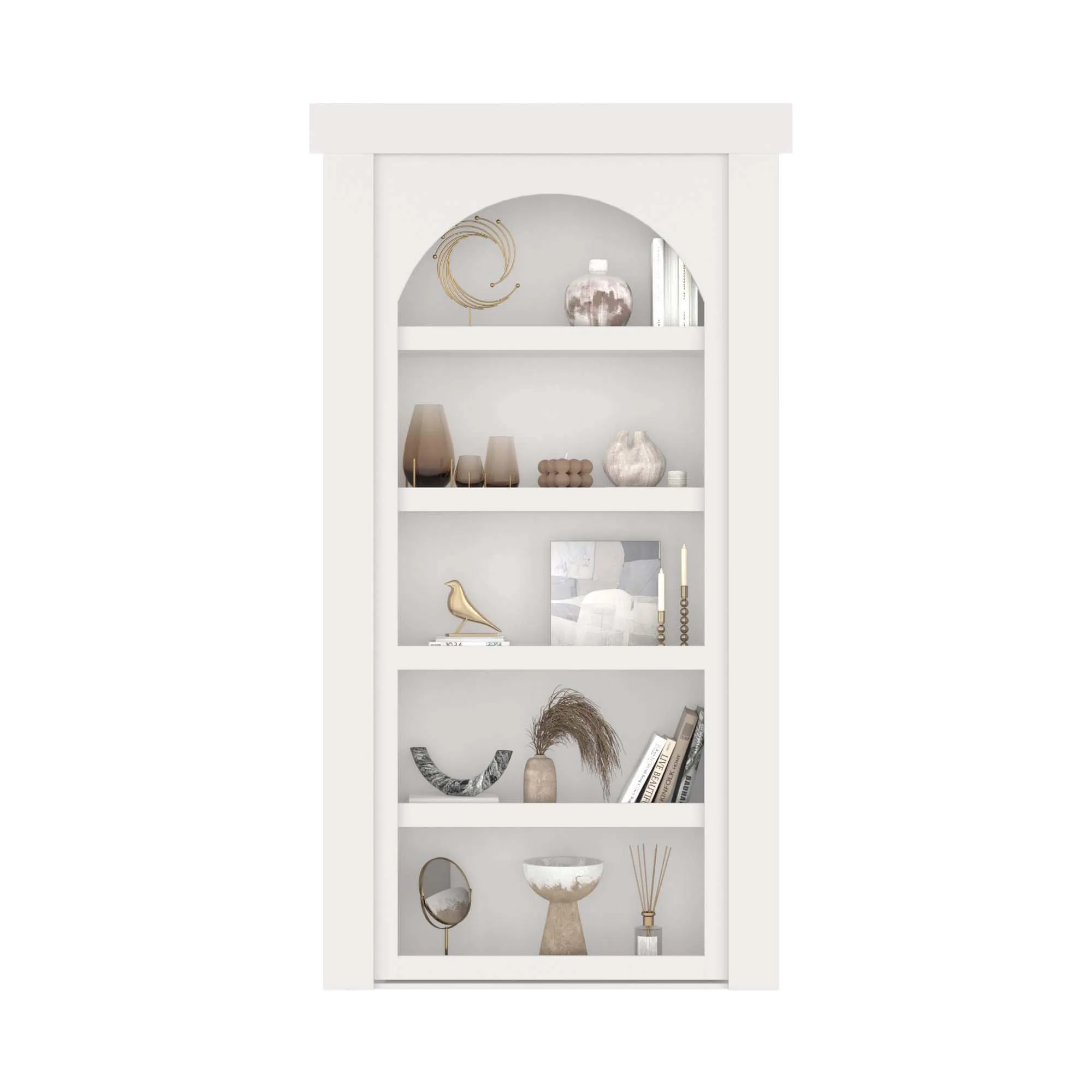 Archway Bookcase Door - Image 4