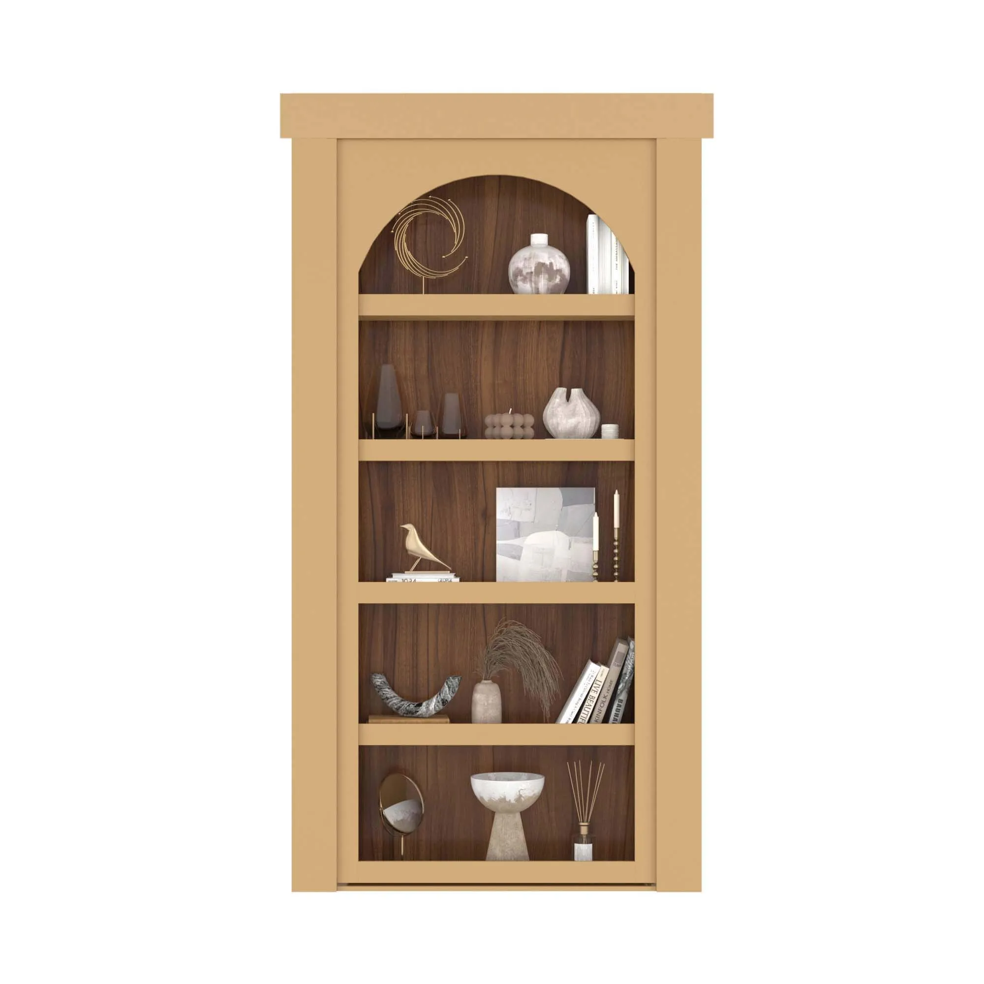 Archway Bookcase Door - Image 6