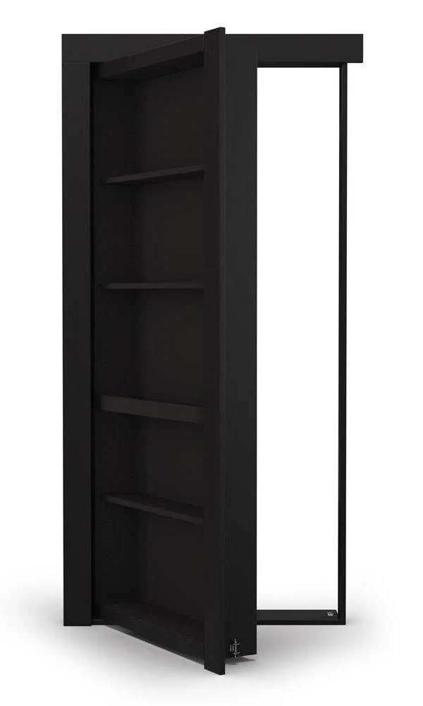Assembled Flush Mount Paint Grade Hidden Bookcase Door - Image 7