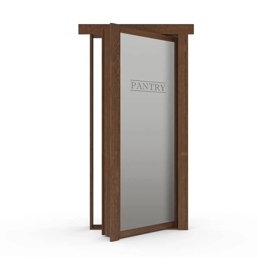 Hidden Flush Mount Maple Pantry Door - Image 3