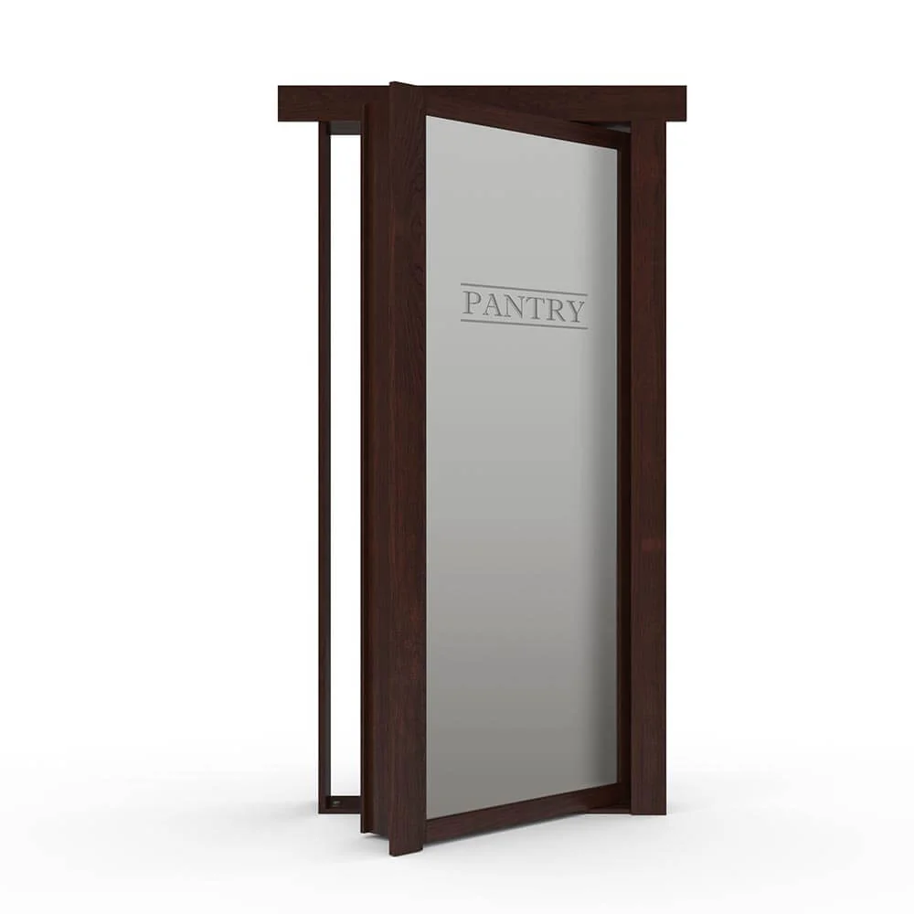 Hidden Flush Mount Maple Pantry Door - Image 5