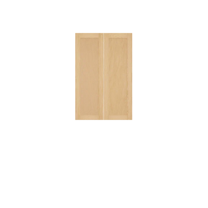 Upper Inset Shaker Cabinet Door (Veneers) (Single Door) - Image 3